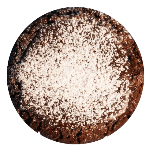 Volcán de chocolate